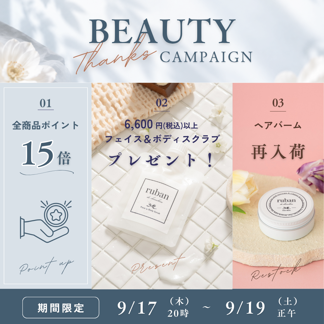 BEAUTYサンクスキャンペーン